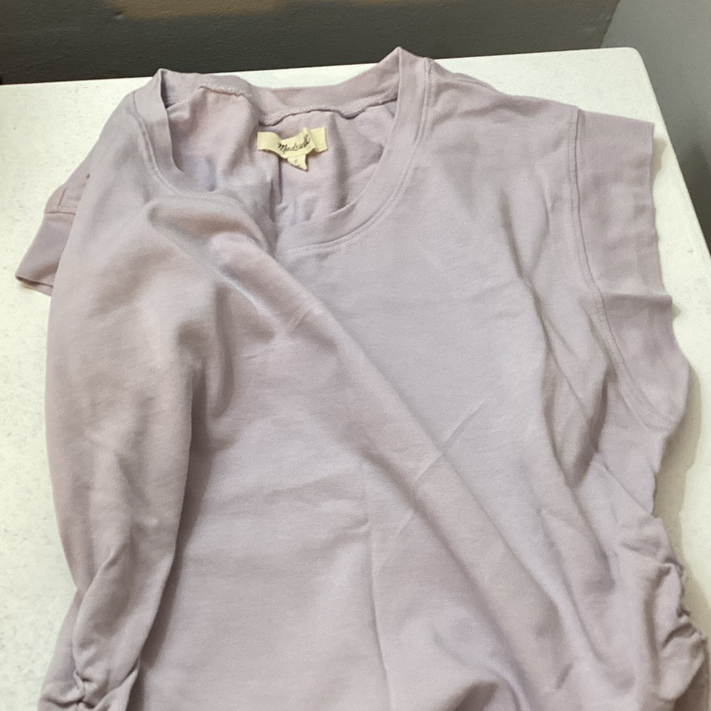 Madewell Lavender Short Sleeve Tee